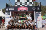 Turecká rallye: Kopecký z týmu ŠKODA zvítězil ve WRC 2; ŠKODA má týmový titul pro kategorii WRC 2