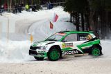 Švédská rallye: jezdec ŠKODA Motorsport Kalle Rovanperä je zpět na druhém místě ve WRC 2 Pro