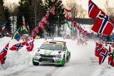 Švédská rallye: jezdec ŠKODA Motorsport Kalle Rovanperä je zpět na druhém místě ve WRC 2 Pro