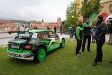 Kopecký při debutu s vozem ŠKODA FABIA R5 evo zvítězil na Rallye Český Krumlov