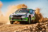 Portugalská rallye: Jan Kopecký vede s novým vozem ŠKODA FABIA R5 evo v kategorii WRC 2 Pro