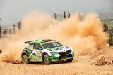 Italská rallye na Sardinii: Piloti ŠKODA Rovanperä a Kopecký na prvních dvou místech ve WRC 2 Pro