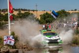 Italská rallye na Sardinii: jezdci ŠKODA Kalle Rovanperä a Jan Kopecký stále vedou ve WRC 2 Pro