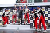 Toyota Yaris WRC kompletně obsadila stupně vítězů na Německé rallye