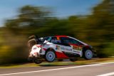 Toyota Yaris WRC kompletně obsadila stupně vítězů na Německé rallye