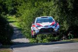 Toyota Yaris WRC kompletně obsadila stupně vítězů na Německé rallye