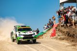 Turecká rallye: Jezdec ŠKODA Jan Kopecký po defektu klesl na druhé místo v kategorii WRC 2 Pro