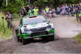 Britská rallye ve Walesu: Tovární jezdec značky ŠKODA Kalle Rovanperä si může zajistit titul ve WRC 2 Pro