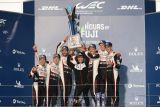 Triumfální vítězství týmu TOYOTA GAZOO Racing na okruhu Fuji