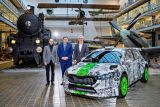 Prototyp vozu Škoda Fabia RS Rally2 předán do sbírek Národního technického muzea
