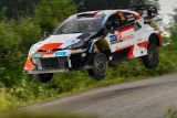 Evans s týmem TOYOTA GAZOO Racing si dojeli pro další vítězství na Rallye Finsko