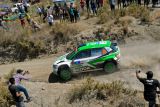Mexická rally: Pontus Tidemand z týmu ŠKODA Motorsport dominuje kategorii WRC 2