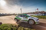 Rallye Šumava Klatovy: Jan Kopecký s vozem ŠKODA vyhrál, týmový kolega Juuso Nordgren třetí