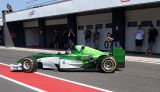 Formule 1 Marka Webbera se proháněla po mosteckém autodromu