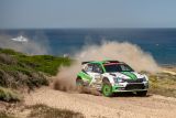 Italská rallye: dvojité vítězství pro jezdce ŠKODA v kategorii WRC 2 – Kopecký první, O.C. Veiby druhý