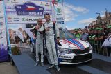 Posádka ŠKODA Kopecký/Dresler vyhrála Rally Bohemia a získala titul mistrů České republiky