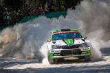 Turecká rallye: Kopecký z týmu ŠKODA zvítězil ve WRC 2; ŠKODA má týmový titul pro kategorii WRC 2