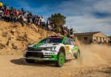 Španělská rallye: junior ŠKODA Rovanperä je po napínavém souboji těsně druhý v kategorii WRC 2