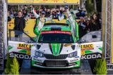 Španělská rallye: Rovanperä, juniorský jezdec ŠKODA, zvítězil před mistrem světa WRC 2 Kopeckým