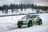 Švédská rallye: Jezdec ŠKODA Motorsport Kalle Rovanperä dojel v kategorii WRC 2 Pro druhý