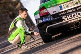 Jan Kopecký, tovární pilot ŠKODA, vyhrál Valašskou rallye a současně svoji 45. soutěž mistrovství republiky
