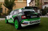 Kopecký při debutu s vozem ŠKODA FABIA R5 evo zvítězil na Rallye Český Krumlov