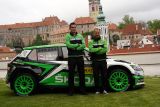 Kopecký při debutu s vozem ŠKODA FABIA R5 evo zvítězil na Rallye Český Krumlov