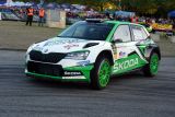 Kopecký při debutu s vozem ŠKODA FABIA R5 evo zvítězil na Rallye Český Krumlov