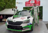 Kopecký při debutu s vozem ŠKODA FABIA R5 evo zvítězil na Rallye Český Krumlov