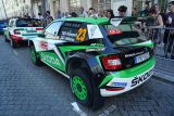 Portugalská rallye: Jan Kopecký vede s novým vozem ŠKODA FABIA R5 evo v kategorii WRC 2 Pro