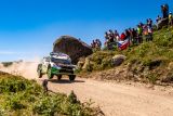 Portugalská rallye: Rovanperä a Kopecký dominují s novým vozem ŠKODA FABIA R5 evo kategorii vozů R5