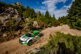 Italská rallye na Sardinii: jezdci ŠKODA Kalle Rovanperä a Jan Kopecký stále vedou ve WRC 2 Pro