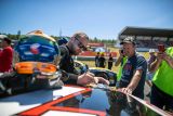 NASCAR přilákal na mosteckou premiéru tisíce fanoušků