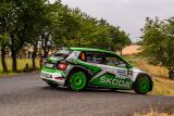 Jezdec ŠKODA Kalle Rovanperä vyhrál Rally Bohemia Jan Kopecký je v čele Mistrovství České republiky