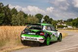 Jezdec ŠKODA Kalle Rovanperä vyhrál Rally Bohemia Jan Kopecký je v čele Mistrovství České republiky