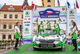 Jezdec ŠKODA Kalle Rovanperä vyhrál Rally Bohemia Jan Kopecký je v čele Mistrovství České republiky