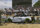 Audi R8 LMS GT2 oslavilo premiéru na Festivalu rychlosti v Goodwoodu