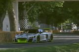 Audi R8 LMS GT2 oslavilo premiéru na Festivalu rychlosti v Goodwoodu