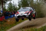 Tänak opět vítězí na Rallye Finsko s Toyotou Yaris WRC