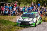 Posádka týmu ŠKODA Motorsport Kopecký/Dresler vítězí ve Zlíně a popáté v řadě získává mistrovský titul