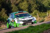Německá rallye: Rovanperä a Kopecký drží první dvě místa pro tým ŠKODA v kategorii WRC 2 Pro