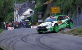 Německá rallye: Rovanperä a Kopecký drží první dvě místa pro tým ŠKODA v kategorii WRC 2 Pro