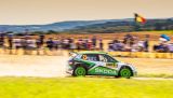 Německá rallye: Rovanperä a Kopecký drží první dvě místa pro tým ŠKODA v kategorii WRC 2 Pro