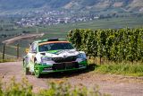 Německá rallye: Rovanperä a Kopecký drží první dvě místa pro tým ŠKODA v kategorii WRC 2 Pro
