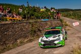 Německá rallye: Rovanperä a Kopecký drží první dvě místa pro tým ŠKODA v kategorii WRC 2 Pro