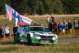 Německá rallye: Jan Kopecký a Pavel Dresler převzali vedení pro značku ŠKODA ve WRC 2 Pro