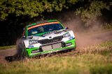 Německá rallye: Jan Kopecký a Pavel Dresler převzali vedení pro značku ŠKODA ve WRC 2 Pro
