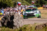 Německá rallye: Jan Kopecký a Pavel Dresler převzali vedení pro značku ŠKODA ve WRC 2 Pro