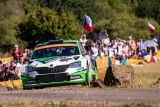 Německá rallye: Jan Kopecký a Pavel Dresler převzali vedení pro značku ŠKODA ve WRC 2 Pro