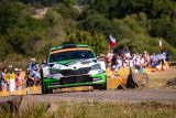 Německá rallye: Jan Kopecký a Pavel Dresler převzali vedení pro značku ŠKODA ve WRC 2 Pro